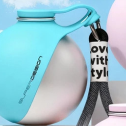 Portable Pet Water Bottle Stainless Steel Travel Cup