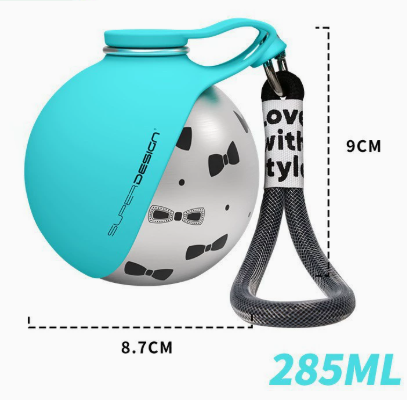 Portable Pet Water Bottle Stainless Steel Travel Cup