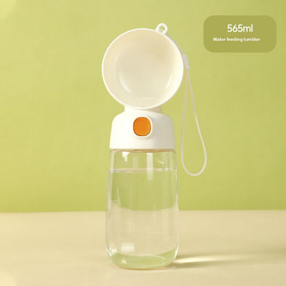 Portable Pet Water Bottle with Feeder