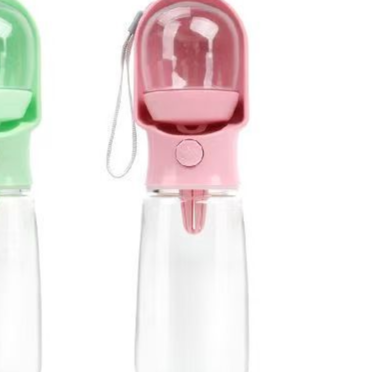 Portable Pet Water Bottle with Food Container