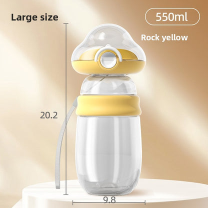 Portable Pet Water Bottle with Food Container