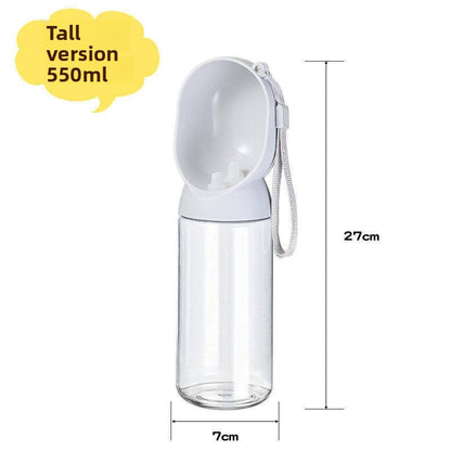 Portable Pet Water Drinker Outdoor Feeding Cup