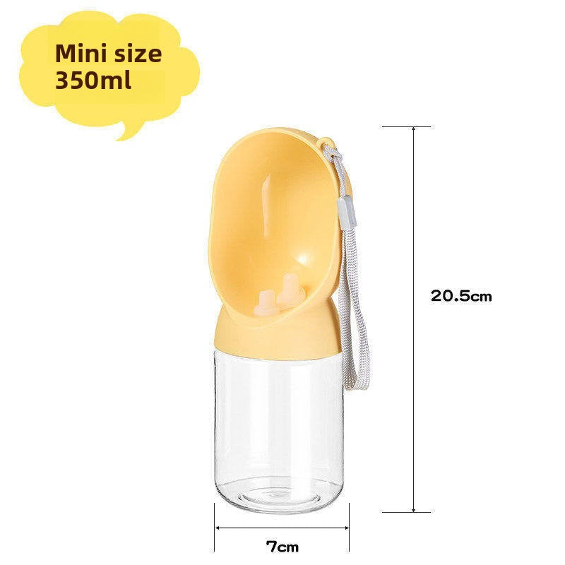 Portable Pet Water Drinker Outdoor Feeding Cup