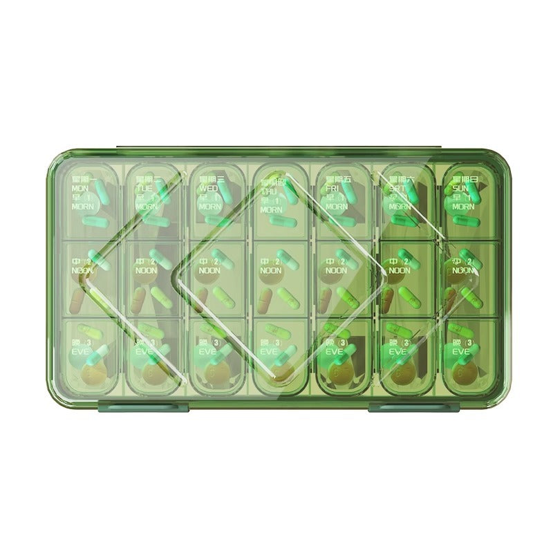 Portable Plastic Medicine Box