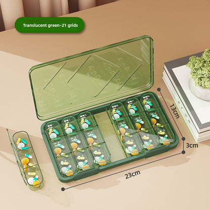 Portable Plastic Medicine Box