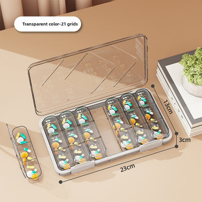 Portable Plastic Medicine Box