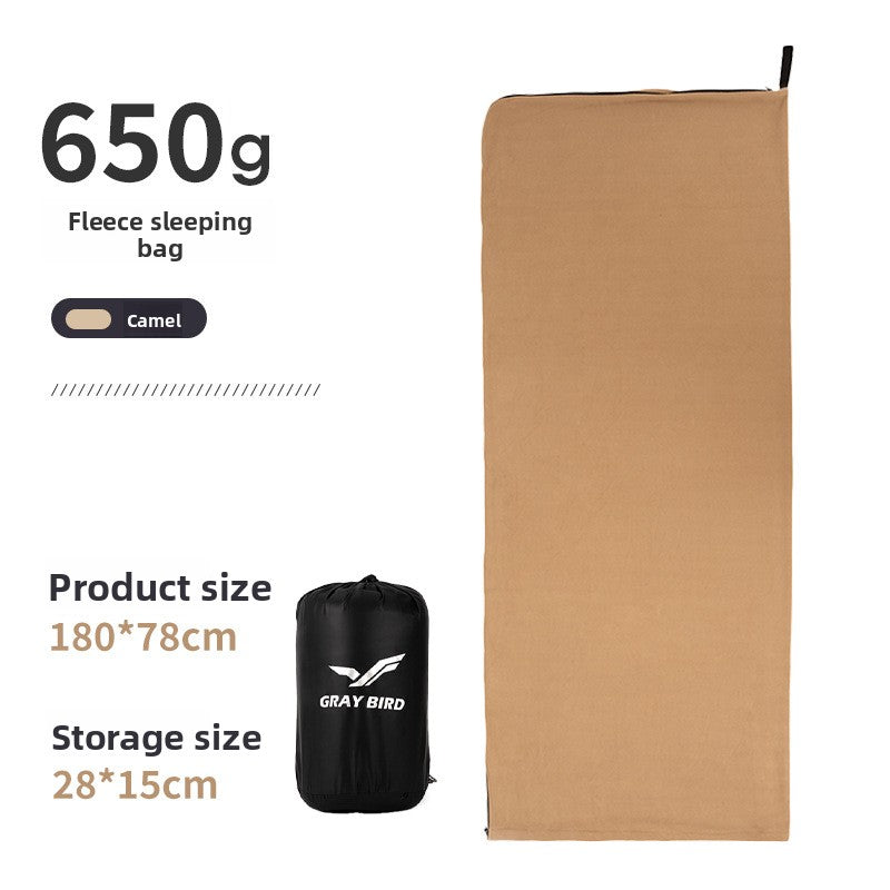 Portable Polar Fleece Sleeping Bag