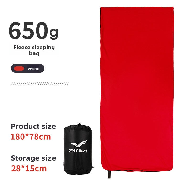 Portable Polar Fleece Sleeping Bag