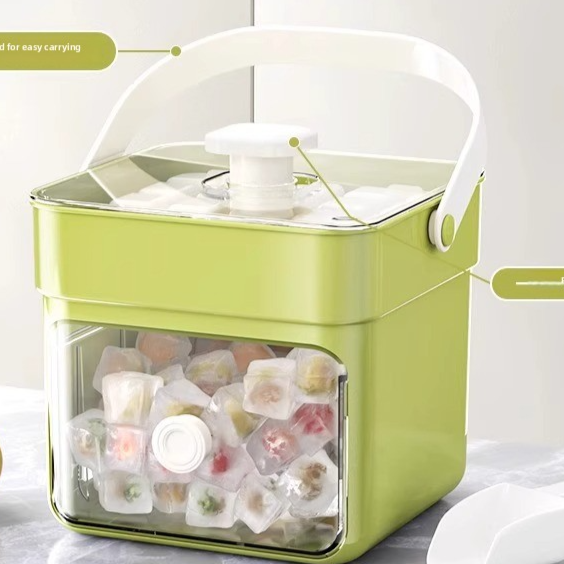 Portable Press Ice Mold with Ice Shovel