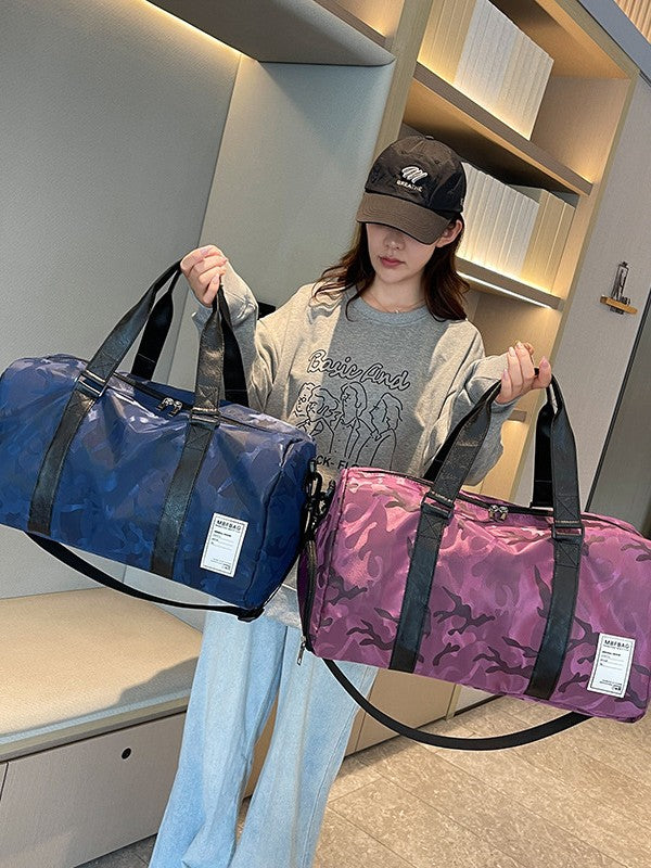 Portable Printed Large Capacity Travel Bag