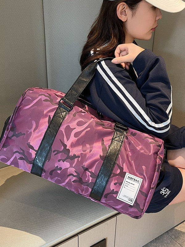 Portable Printed Large Capacity Travel Bag