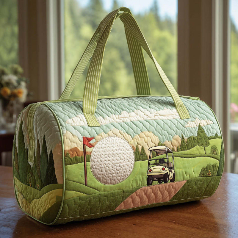 Portable Printed Travel Bag Multifunctional Sports Fitness Bag
