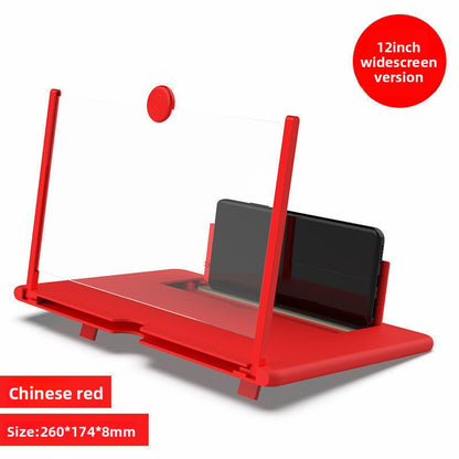 Portable Pull-Out Phone Screen Amplifier with Stand