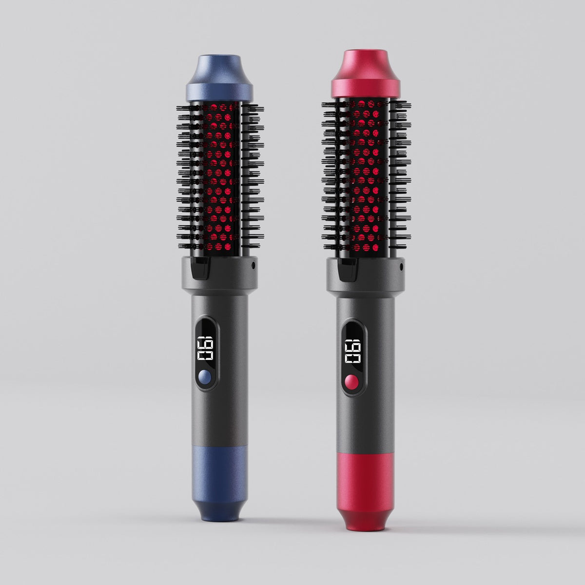Portable quick-heating curling iron