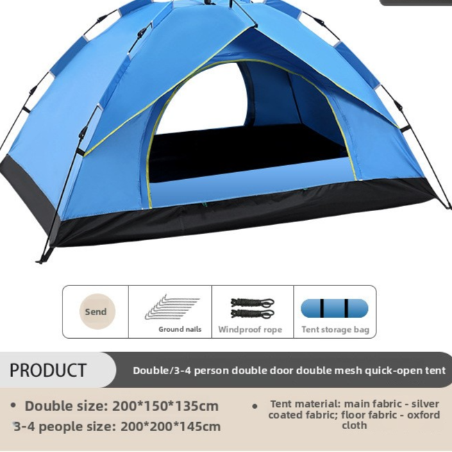Portable Quick Open Camping Tent