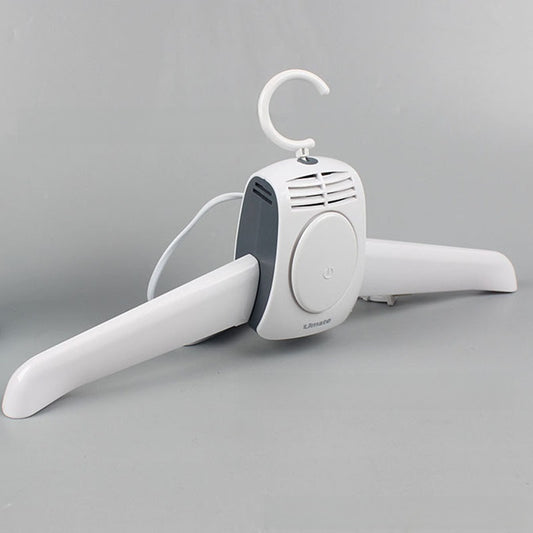 Portable rapid-drying clothes hanger