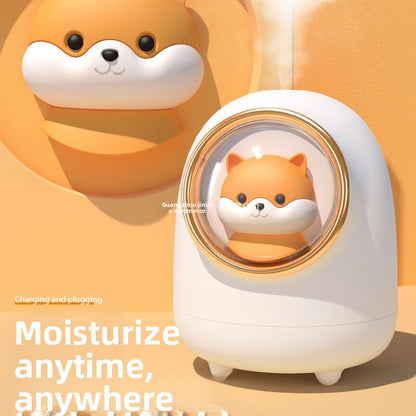 Portable Rechargeable Air Humidifier with Night Light