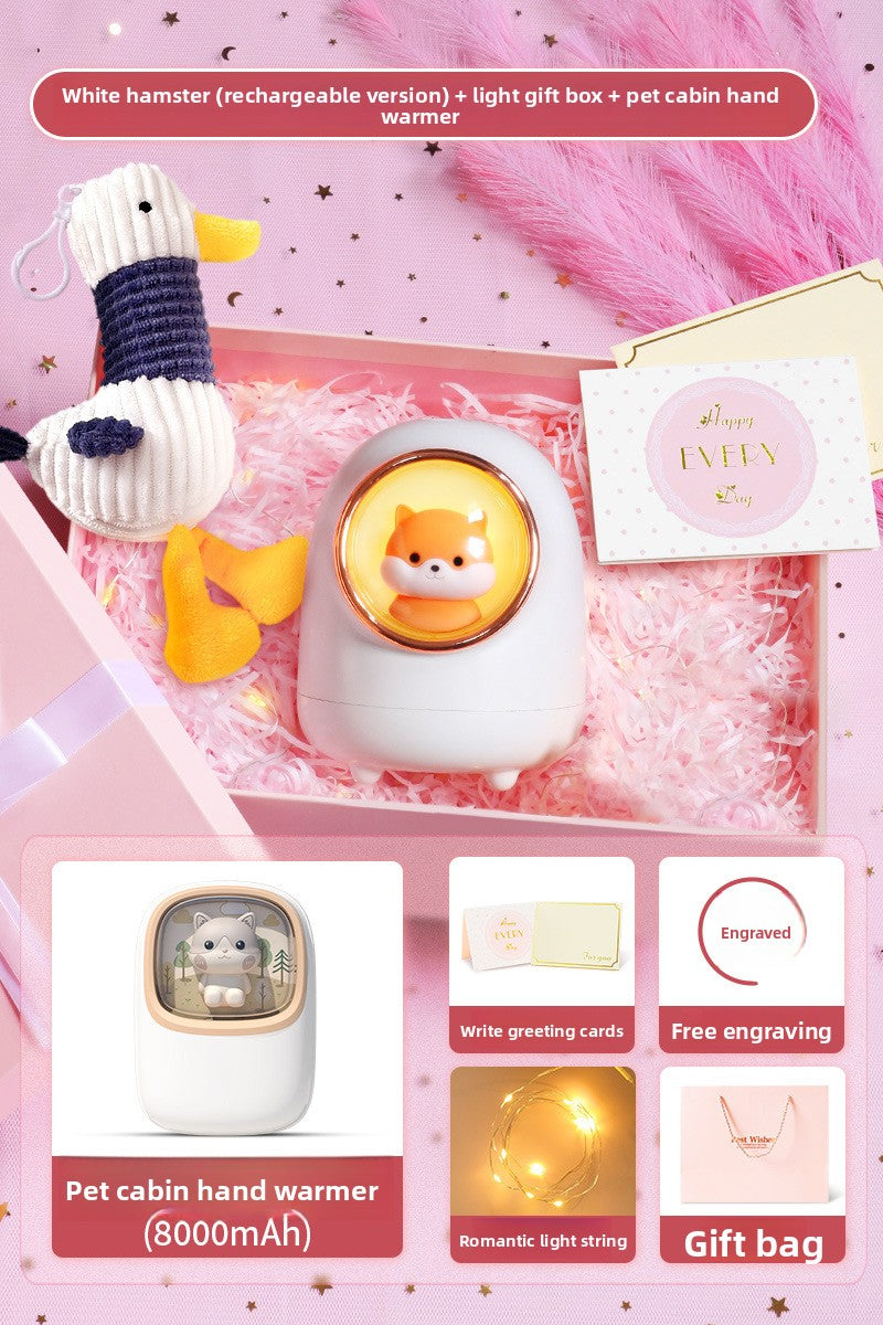 Portable Rechargeable Air Humidifier with Night Light
