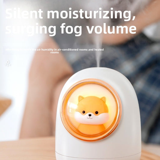 Portable Rechargeable Air Humidifier with Night Light