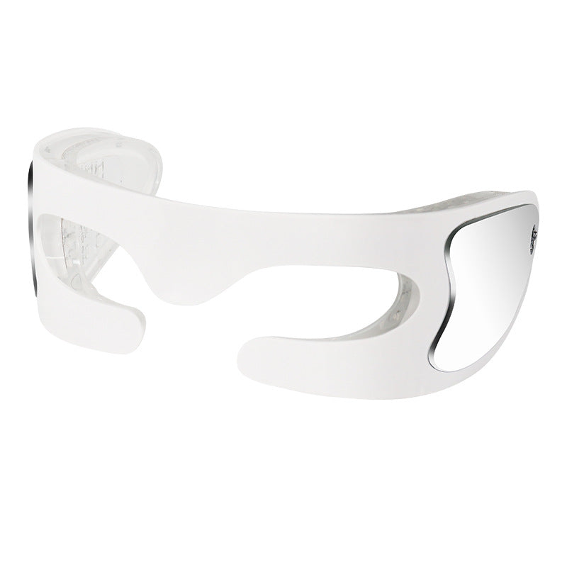 Portable Rechargeable Eye Massager with Red Light Therapy