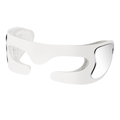 Portable Rechargeable Eye Massager with Red Light Therapy