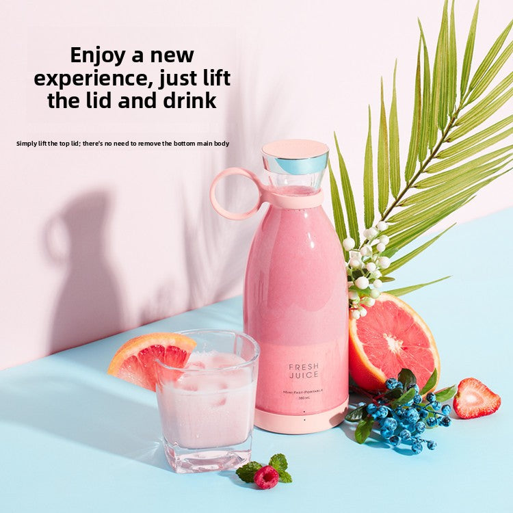 Portable Rechargeable Fruit Juicer Blender