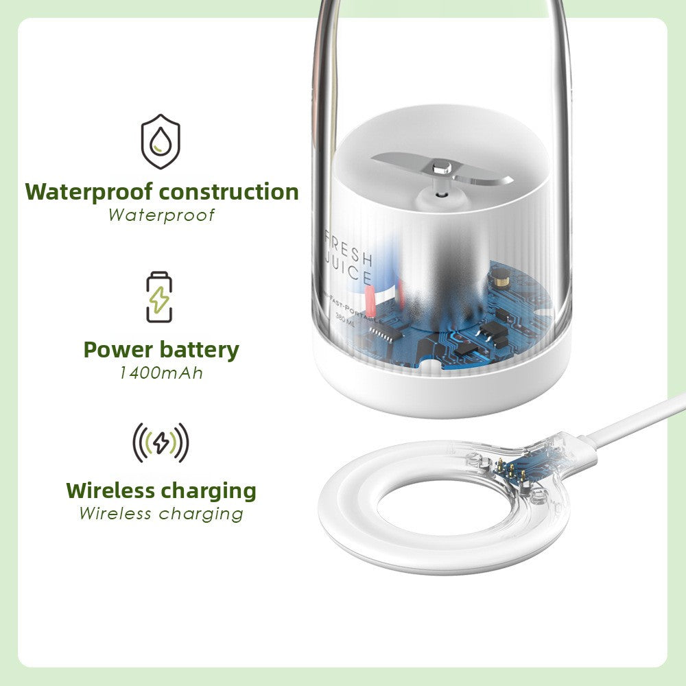 Portable Rechargeable Fruit Juicer Blender