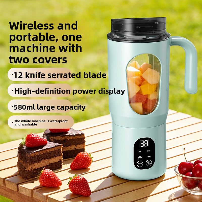 Portable Rechargeable Fruit Juicer with Pulp Separation