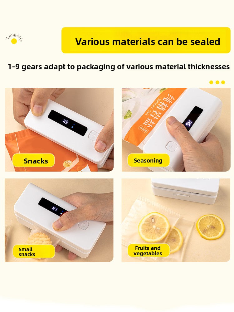 Portable Rechargeable Handheld Bag Sealer