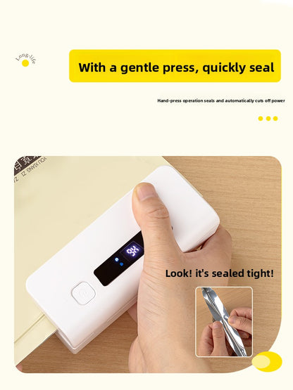 Portable Rechargeable Handheld Bag Sealer