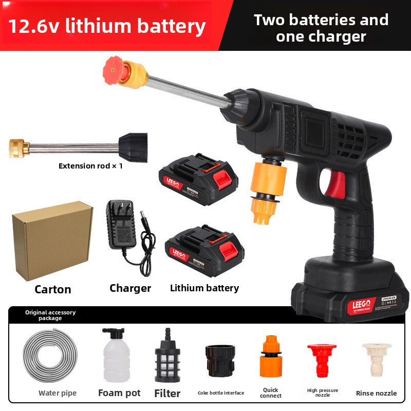 Portable Rechargeable High Pressure Car Washer