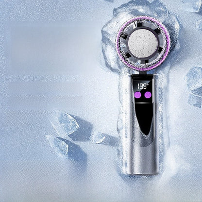 Portable Rechargeable Ice Cooling Handheld Fan
