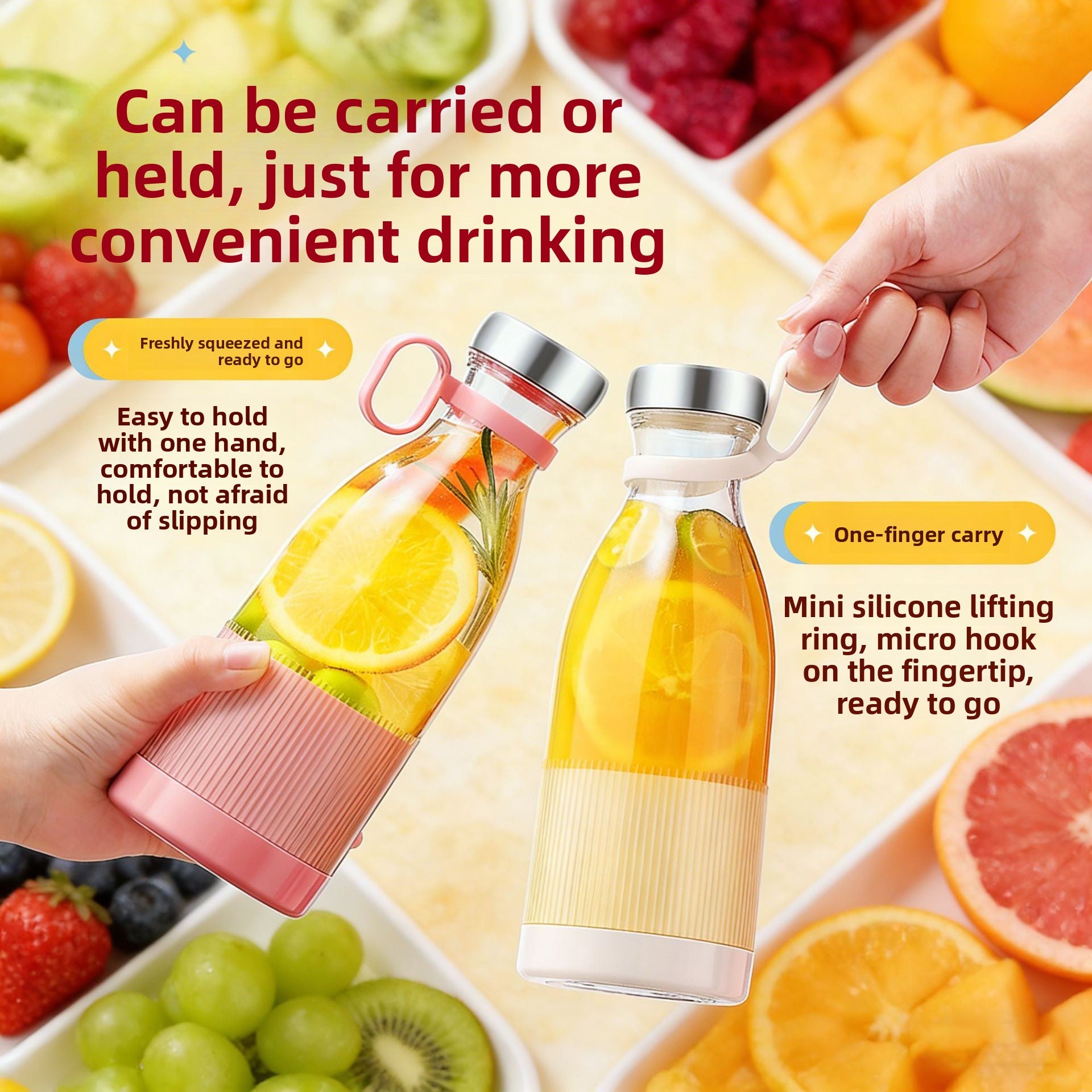 Portable Rechargeable Juice Blender