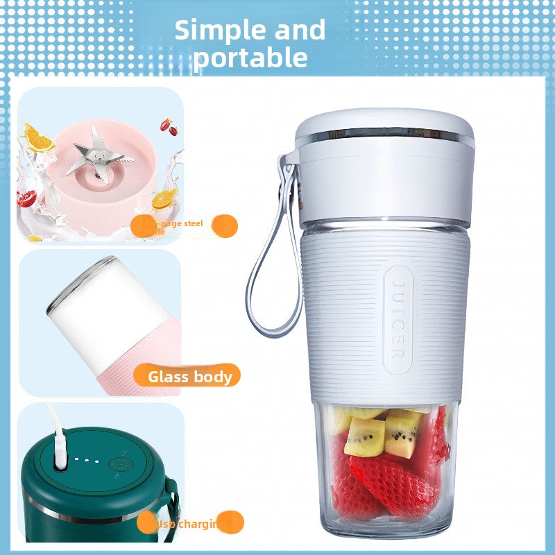 Portable Rechargeable Juicer and Blender Cup
