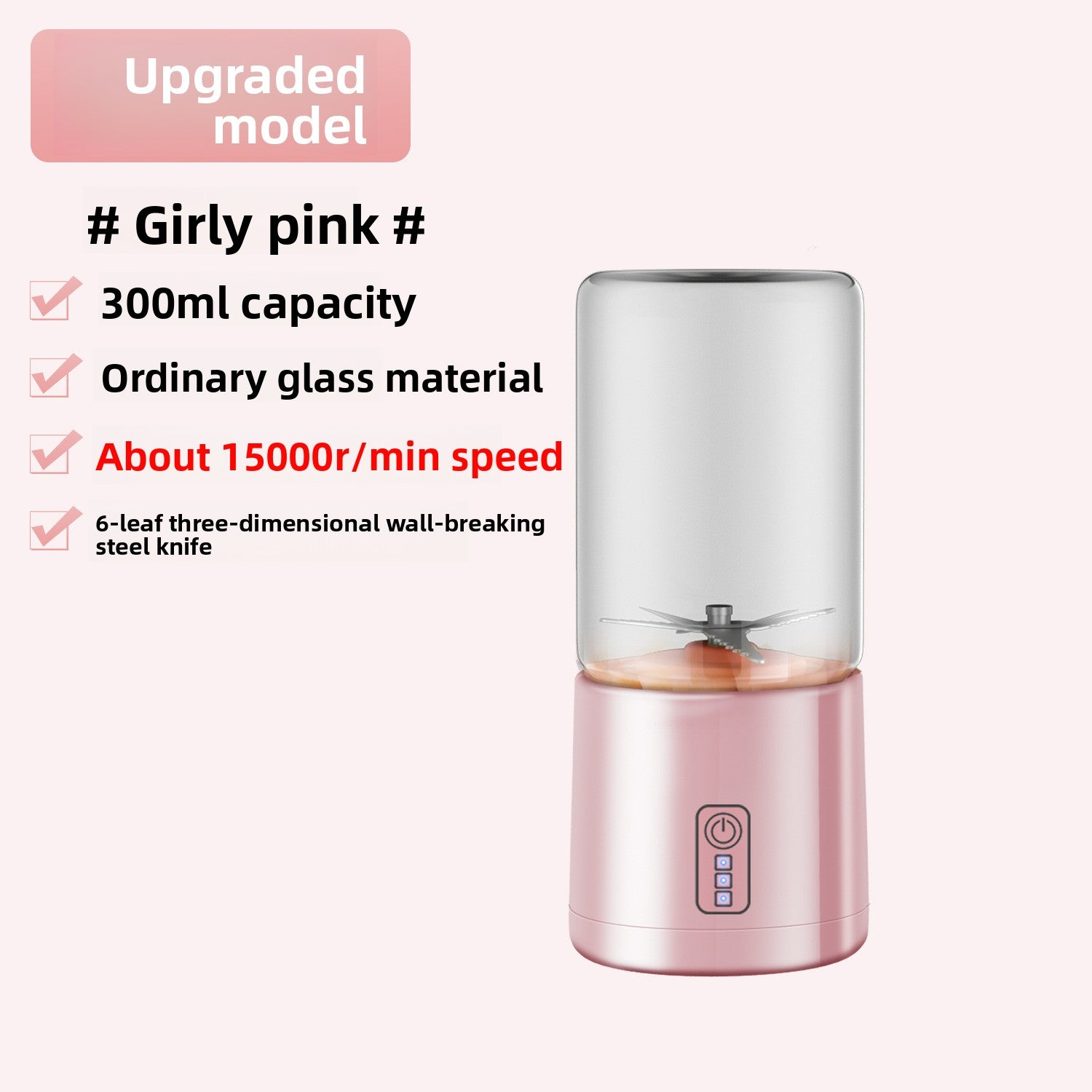 Portable Rechargeable Juicer Blender
