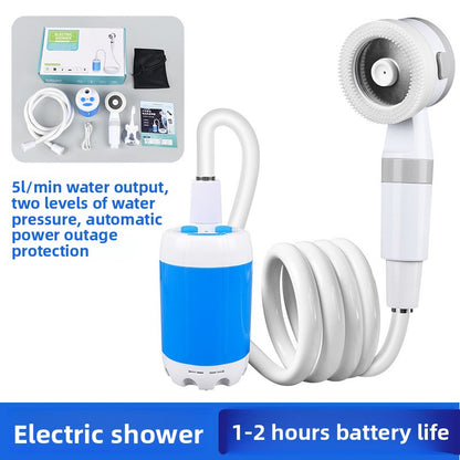 Portable Rechargeable Shower Pump