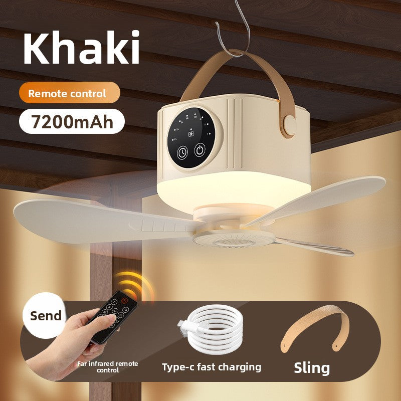 Portable Rechargeable USB Fan with Remote Control