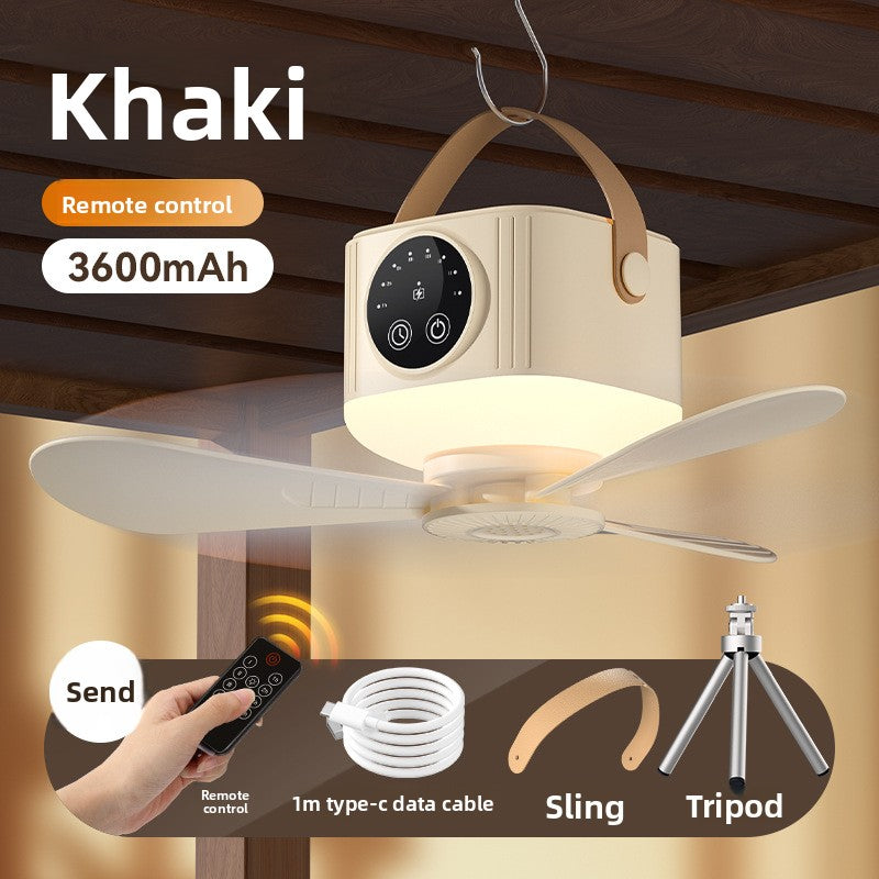Portable Rechargeable USB Fan with Remote Control