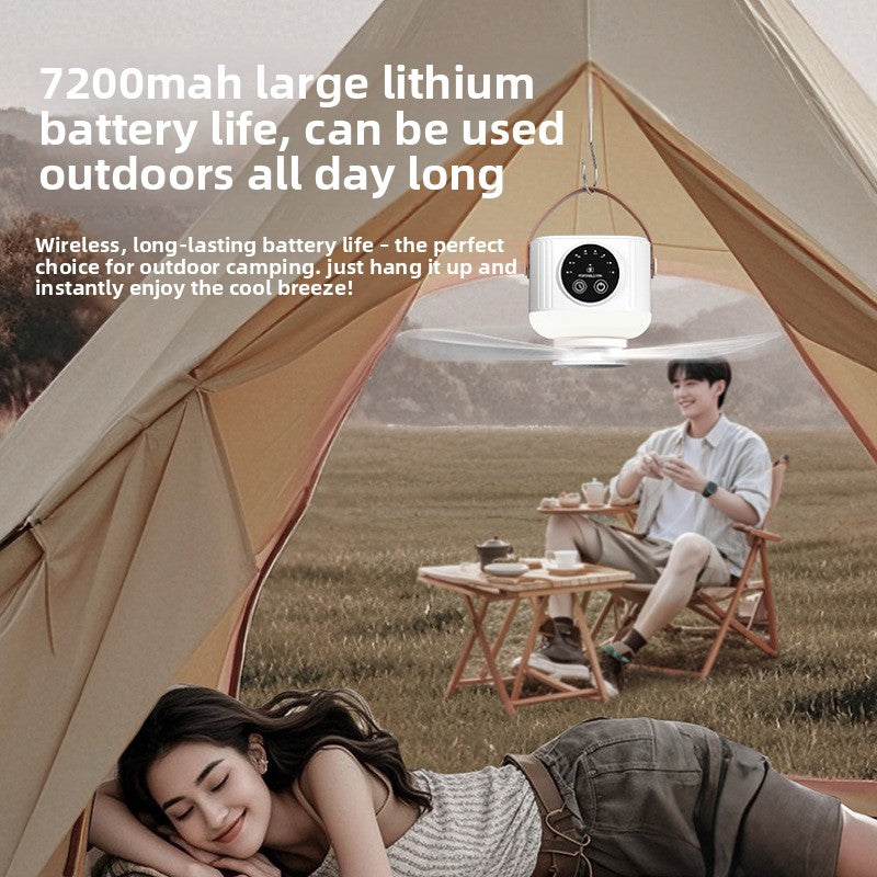 Portable Rechargeable USB Fan with Remote Control