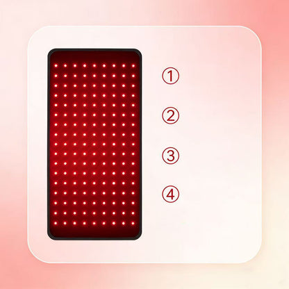 Portable Red Light Therapy Belt with Dual Wavelength