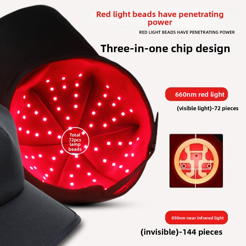 Portable Red Light Therapy Hair Growth Cap