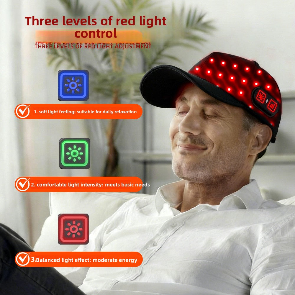Portable Red Light Therapy Hair Growth Cap