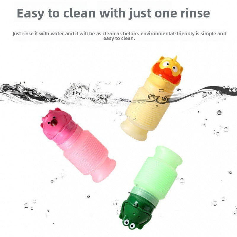 Portable Retractable Urinal for Emergency Use