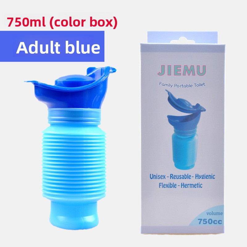 Portable Retractable Urinal for Emergency Use
