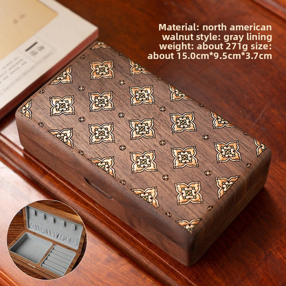 Portable Rosewood Jewelry Box