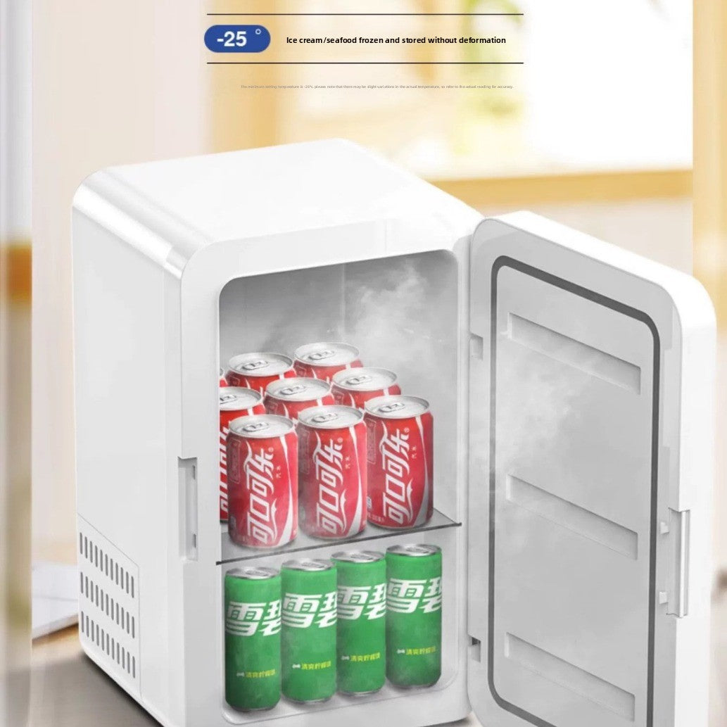 Portable Semiconductor Car Refrigerator 8L Dual Power