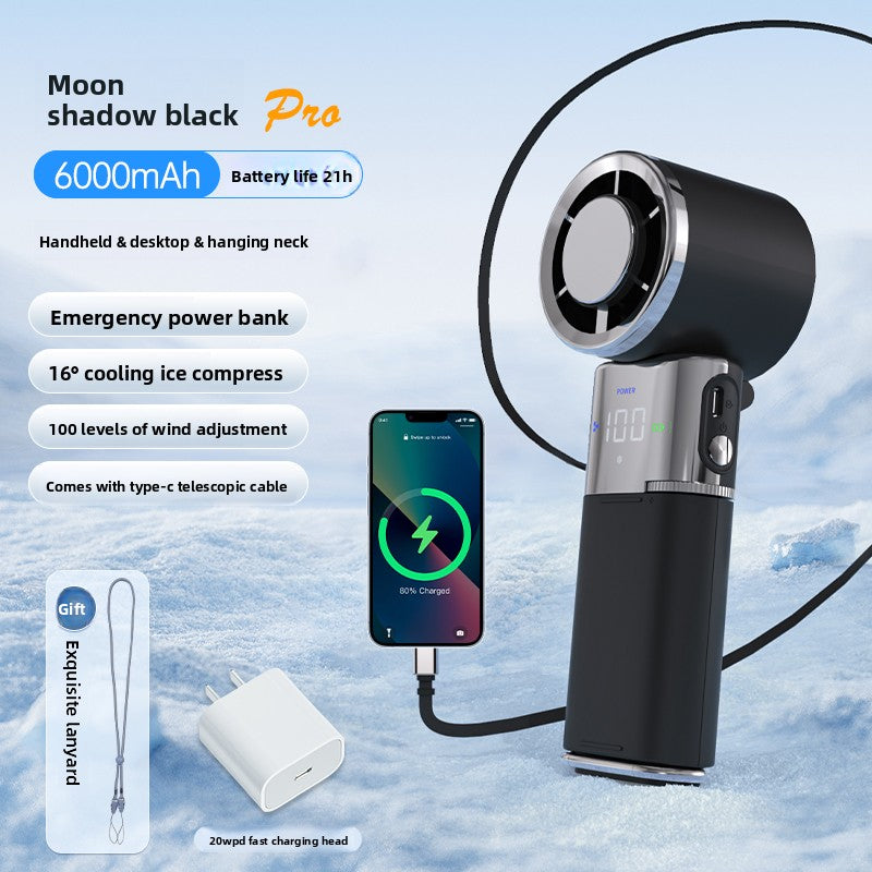 Portable Semiconductor Cooling Fan with Adjustable Speed
