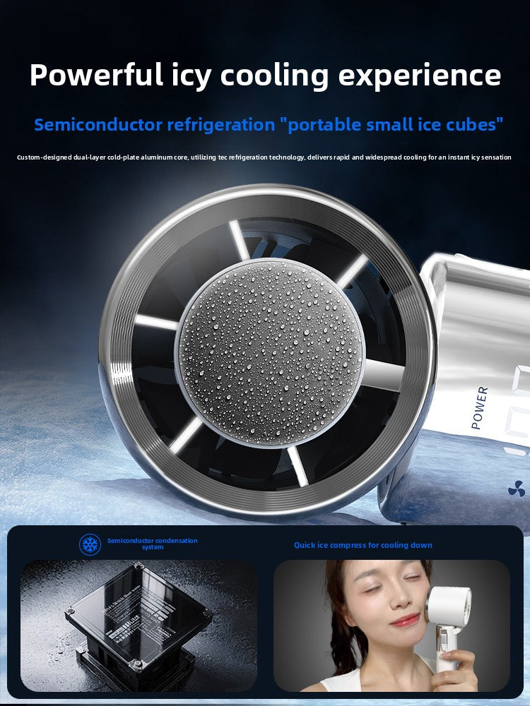Portable Semiconductor Cooling Fan with Adjustable Speed
