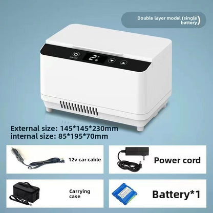 Portable Semiconductor Refrigerator Heating Box