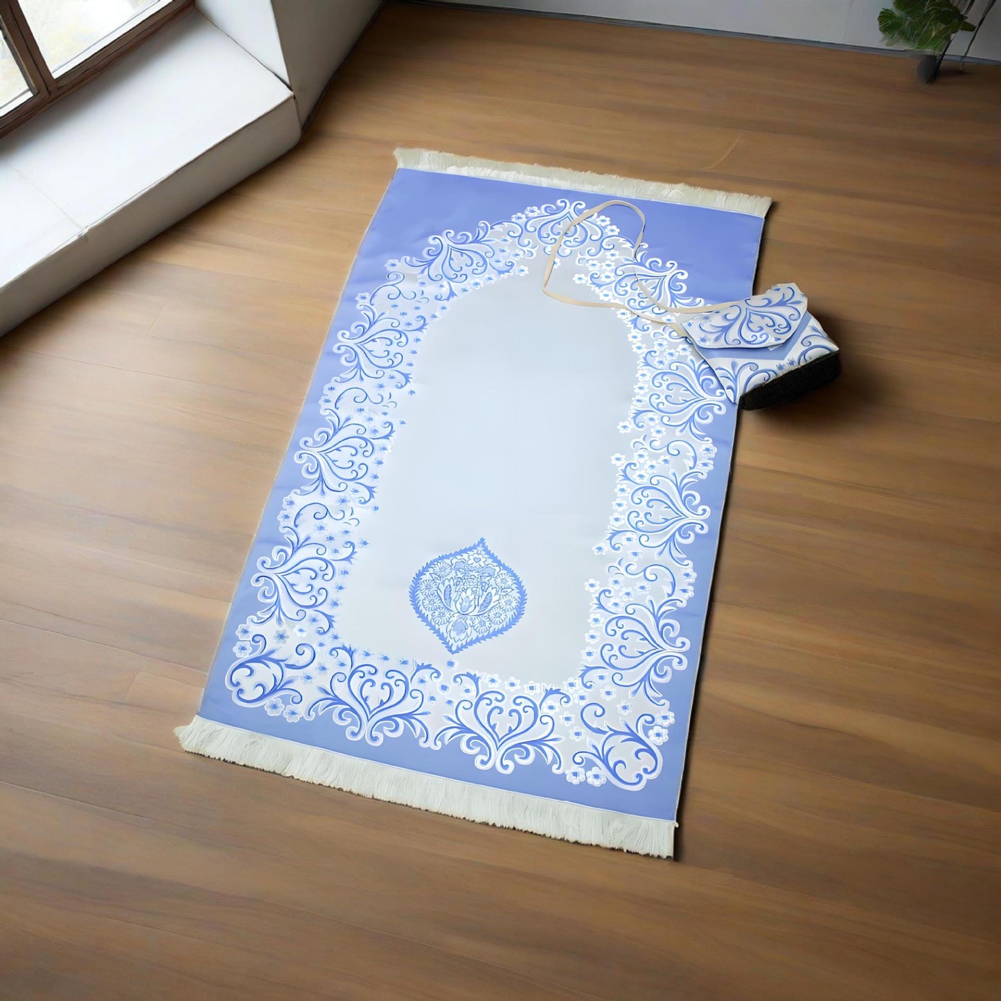 Portable Shoulder Bag Prayer Blanket Set